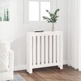 Vidaxl Radiatorom Construction 79.5x19x84 cm Pine bianco bianco bianco