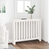 VIDAXL -Radiatorkonstruktion 108,5 x 19 x 84 cm Festkieferweiß weiß