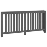 VIDAXL -Radiatorkonstruktion 169 x 19 x 84 cm Festkiefergrau