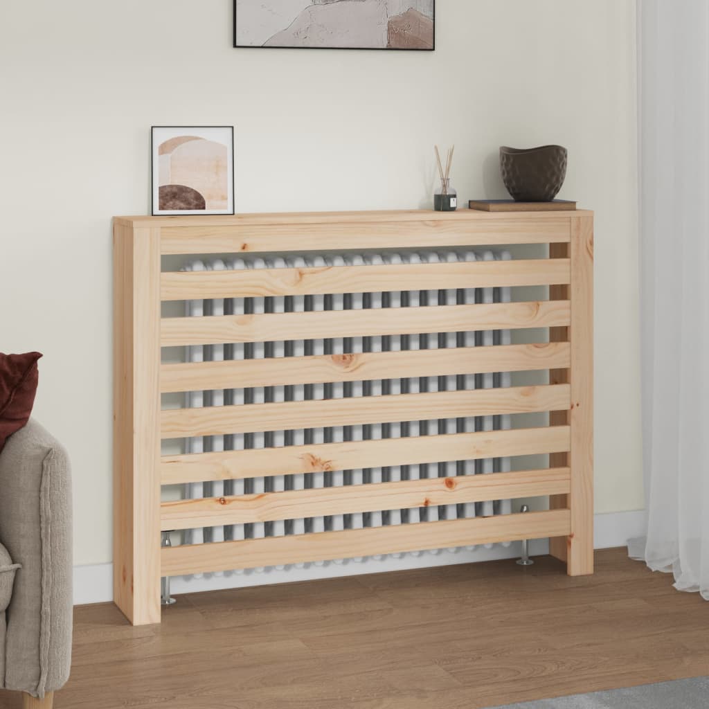 Construction de radiatorom vidaxl 108.5x19x84 cm Pine solide