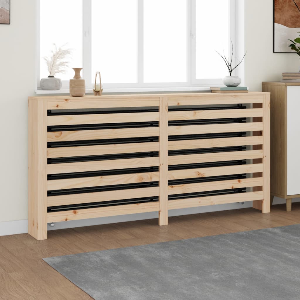 Vidaxx Heizkörperverkleidung 169x19x84 cm massives Kiefernholz