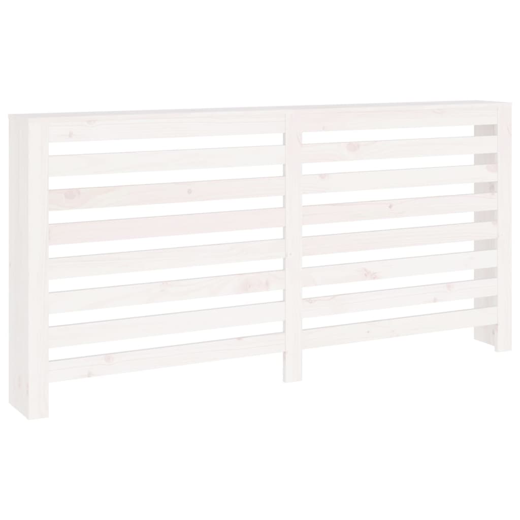 Vidaxl Radiatorom Construction 169x19x84 cm Pine bianco bianco bianco