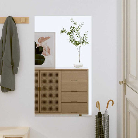 Vidaxx Wandspiegel 50x80 cm rechteckiges Glas