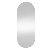 Vidaxl Wandspiegel 20x50 cm ovales Glas