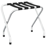 VIDAXL -Gepäckträger 56x40x49 cm Schwarz und Silber