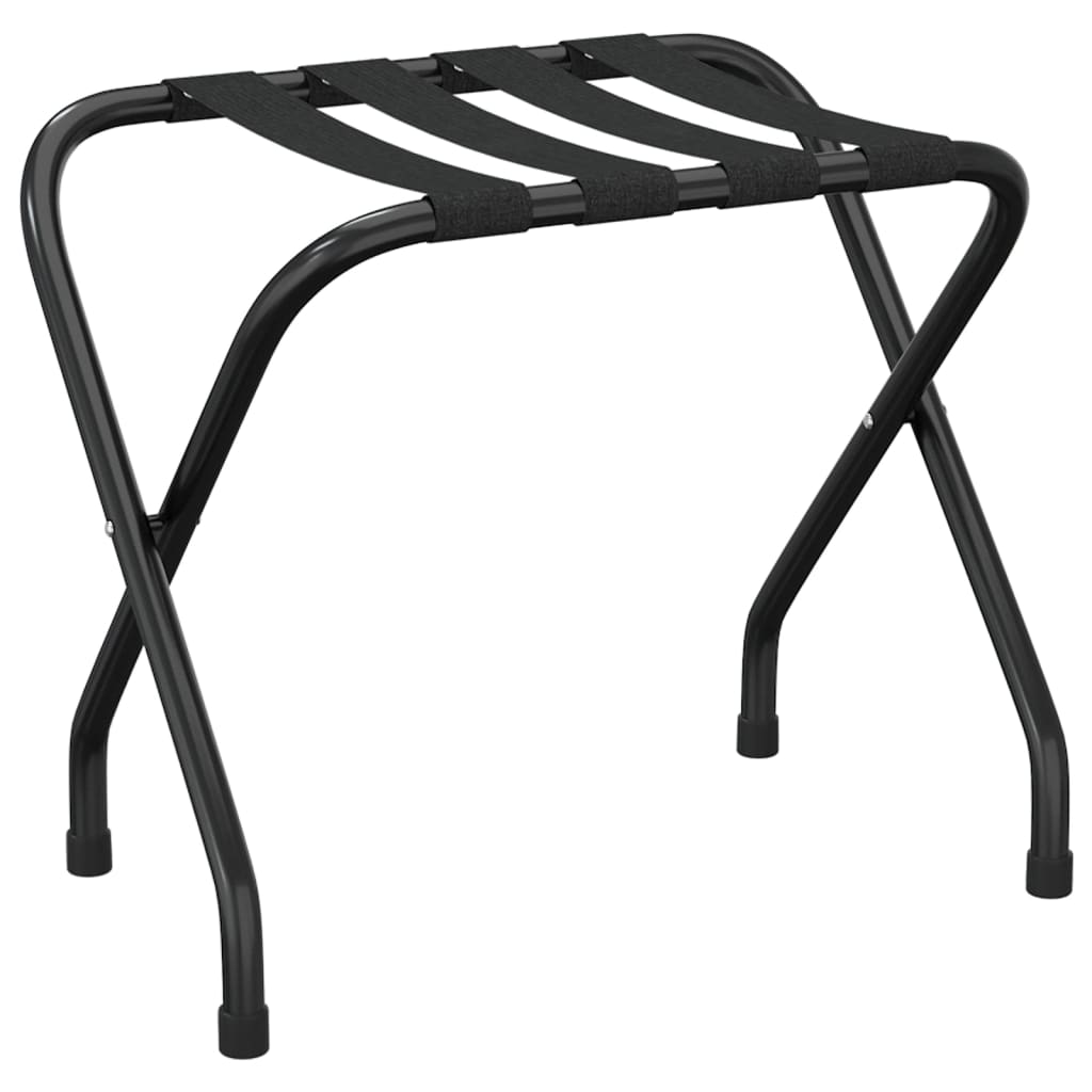 Vidaxl Luggage rack 56x40x49 cm Black