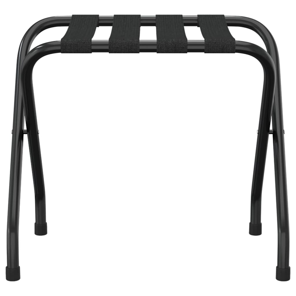 Rack per bagagli vidaxl 56x40x49 cm nero