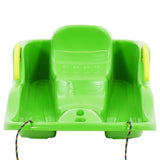 Vidaxx Schlitten mit Bremsen 87x40x18 cm Polypropylen grün