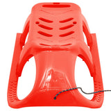 Vidaxl Kinderlee 102.5x40x23 cm Polypropen -Rot