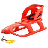 Vidaxl mane con asiento 102.5x40x23 cm polipropeno rojo