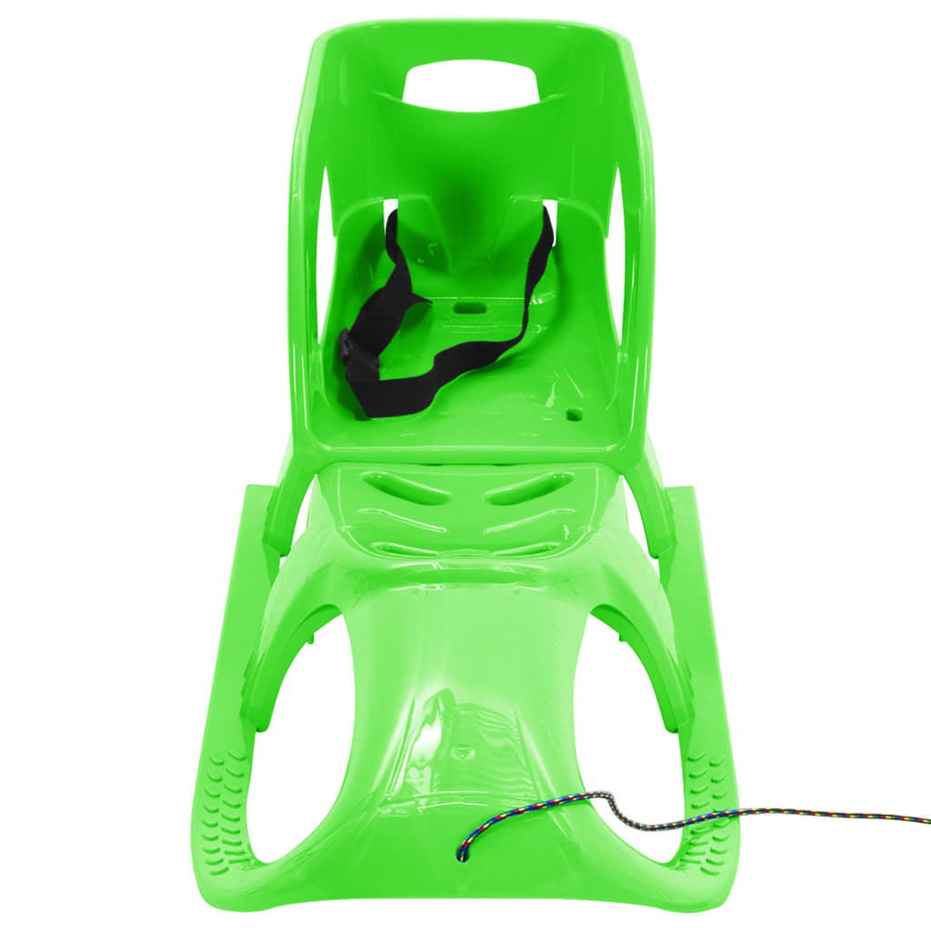 Vidaxl mane con asiento 102.5x40x23 cm de polipropeno verde