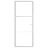 Vidaxl inner door 83x201.5 cm ESG glass and aluminum white