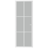 Vidaxl inner door 76x201.5 cm Matt glass and aluminum white