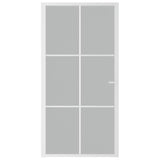 Vidaxl inner door 102.5x201.5 cm Matt glass and aluminum white