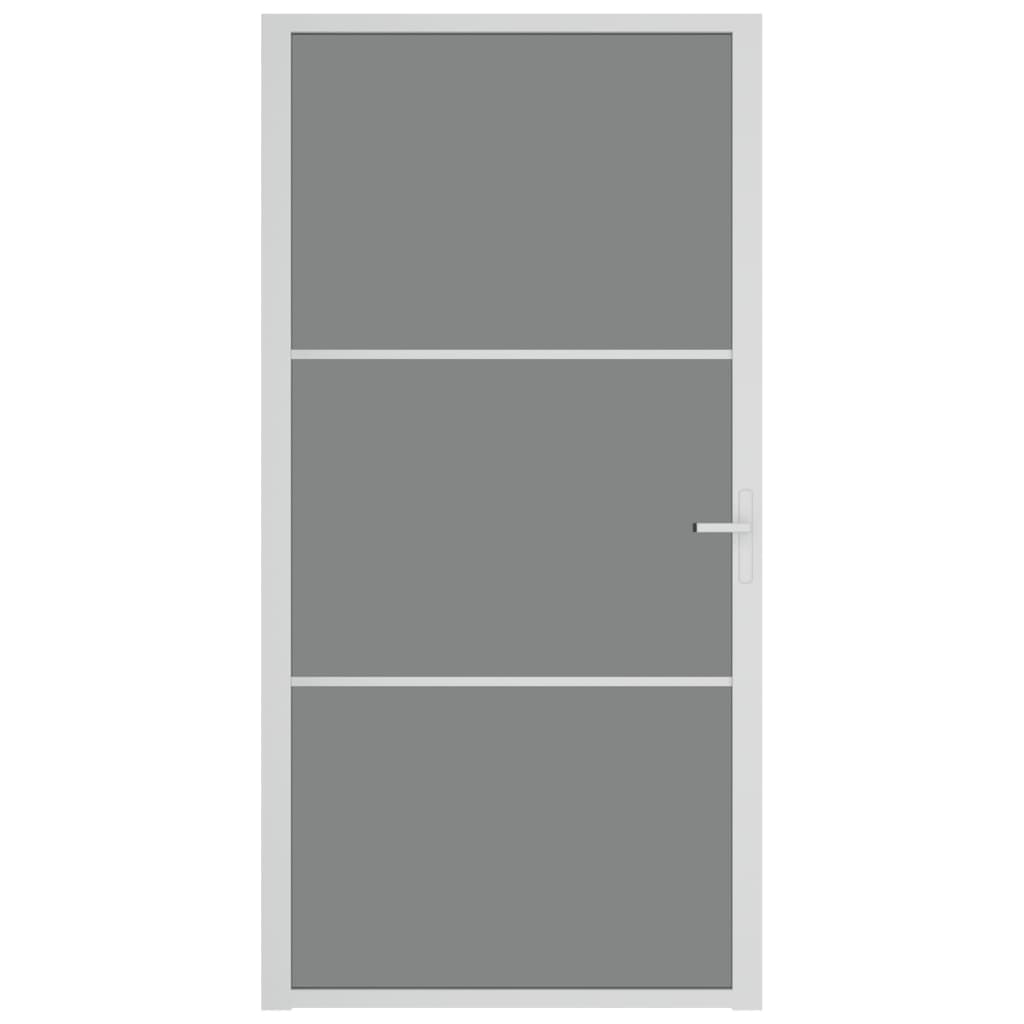 Vidaxl inner door 102.5x201.5 cm ESG glass and aluminum white