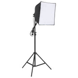 Vidaxl Photo studio set with lighting set and background screen