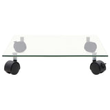 VidaXL Pflanzenrollen 4 Stück quadratisch 35x35 cm Hartglas