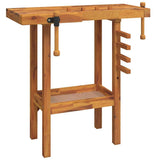 Vidaxl Workbench mit Bankschrauben 92x48x83 cm fester Akaziahout