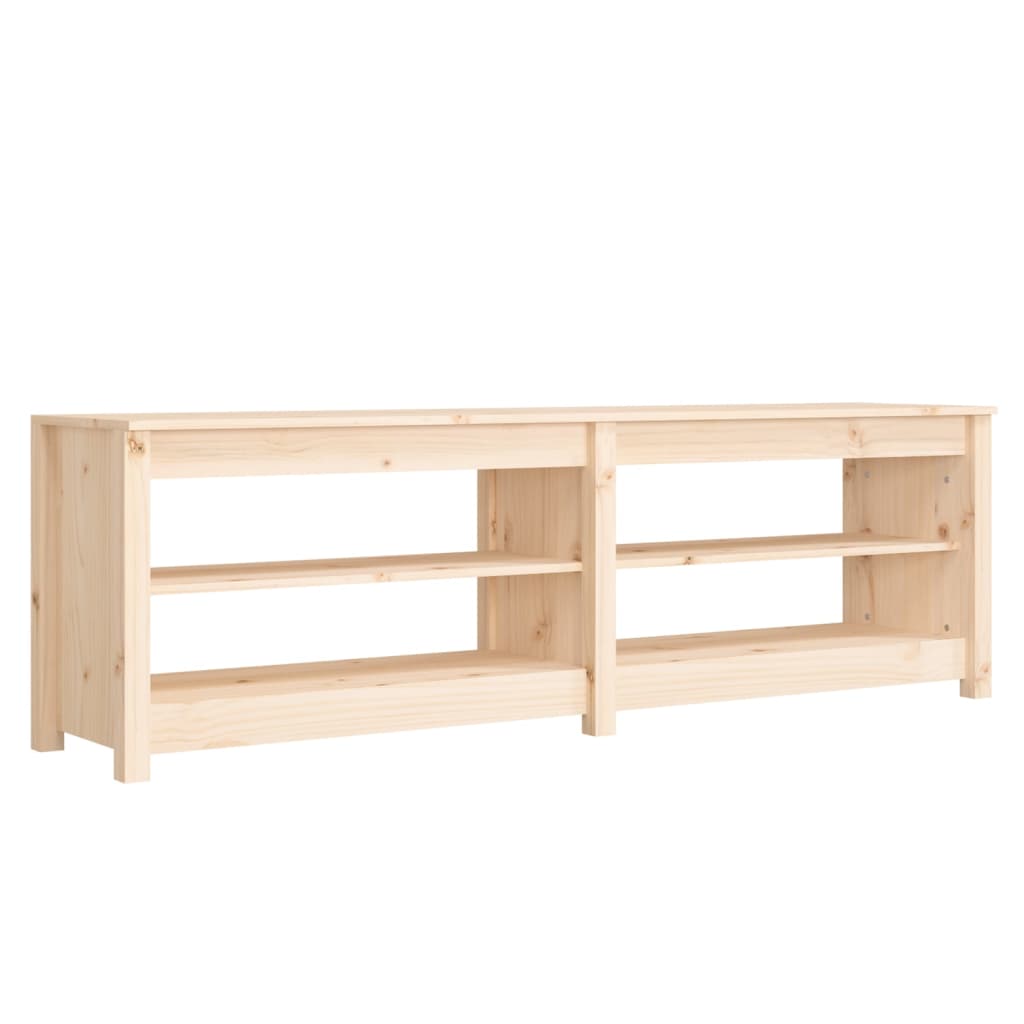 Vidaxl Shoe Soffa 160x36.5x50 cm Solid Pine