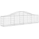 Vidaxl Schans Baskets 2 ST Krandoval 200x30x40 60 cm galvanizované železo