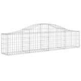 Cestas Vidaxl Schans 9 st 200x30x40 60 cm de hierro galvanizado