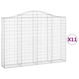 Vidaxl Schans Cestini 11 Stated 200x30x140 160 cm Iron