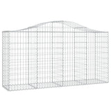 Vidaxl Schans Pankets 4 St Vaulted 200x50x100 120 cm fer