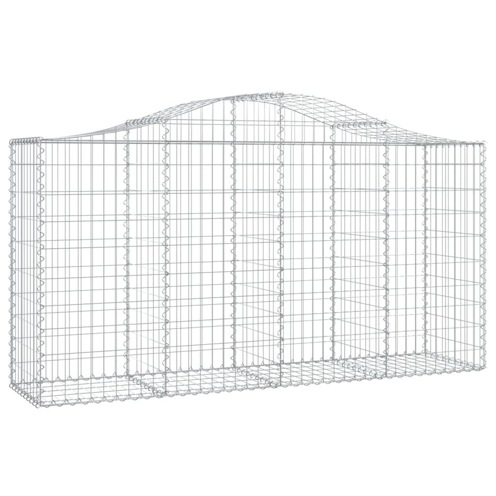 Vidaxl Schans baskets 10 st vaulted 200x50x100 120 cm iron