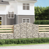 Cestas Vidaxl Schans 6 st 200x50x140 160 cm de hierro