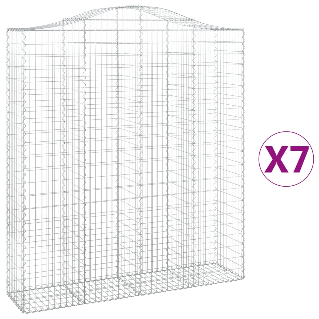 Vidaxl Schans Cesti 7 a volta 200x50x220 240 cm