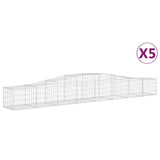 Cestas Vidaxl Schans 5 st 400x50x40 60 cm de hierro