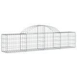 Vidaxl Schans Baskets 2 ST Krandoval 200x30x40 60 cm galvanizované železo