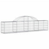 Vidaxl Schans Baskets 20 St. klenulé 200x30x40 60 cm galvanizované železo