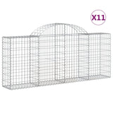 Vidaxl Schainen Kuerf 11 St Vaulted 200x30x80 100 cm Eisen