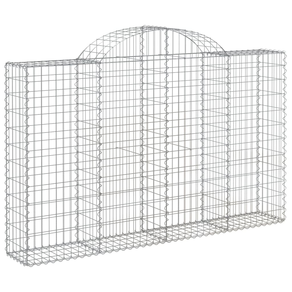 Vidaxl Schans baskets 8 st vaulted 200x30x120 140 cm iron