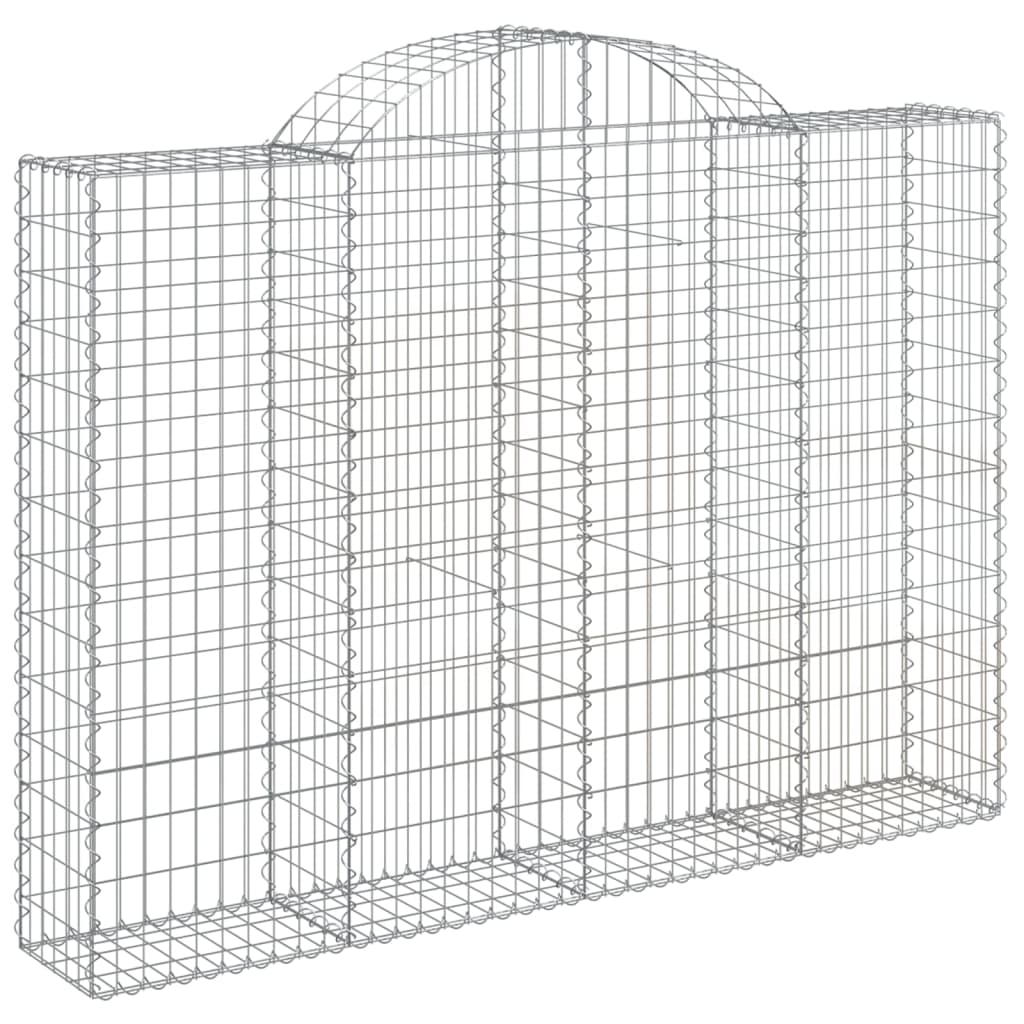 VidaXL Schans baskets 12 st vaulted 200x30x140 160 cm iron