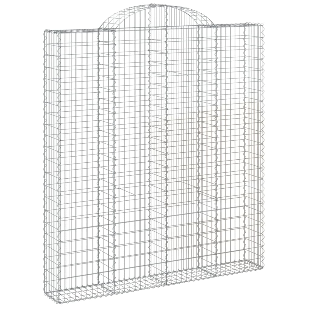 VidaXL Schans baskets 4 st vaulted 200x30x220 240 cm iron