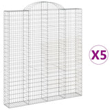 Vidaxl Schiags Kuerf 5 St Vauxed 200x30X220 240 cm Eisen