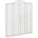 Vidaxl Schans baskets 5 st vaulted 200x30x220 240 cm iron