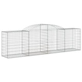 Cestas Vidaxl Schans 3 st 300x50x80 100 cm de hierro galvanizado