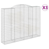 BIDAXL SCHANS BASKETS 3 ST VALVED 300X50X220 240 CM JÄRN