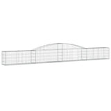 Vidaxl Schans kurver 4 St Vaulted 400x30x40 60 cm jern