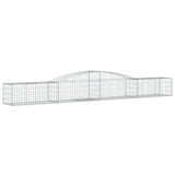 VidaXL Schans baskets 3 ST vaulted 400x50x40 60 cm iron