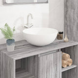 Vidaxl Washbasin 36x15 cm Bianco in ceramica rotonda