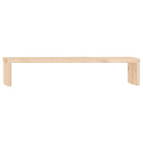 Vidaxxl Monitorständer 50x27x10 cm aus massivem Kiefernholz