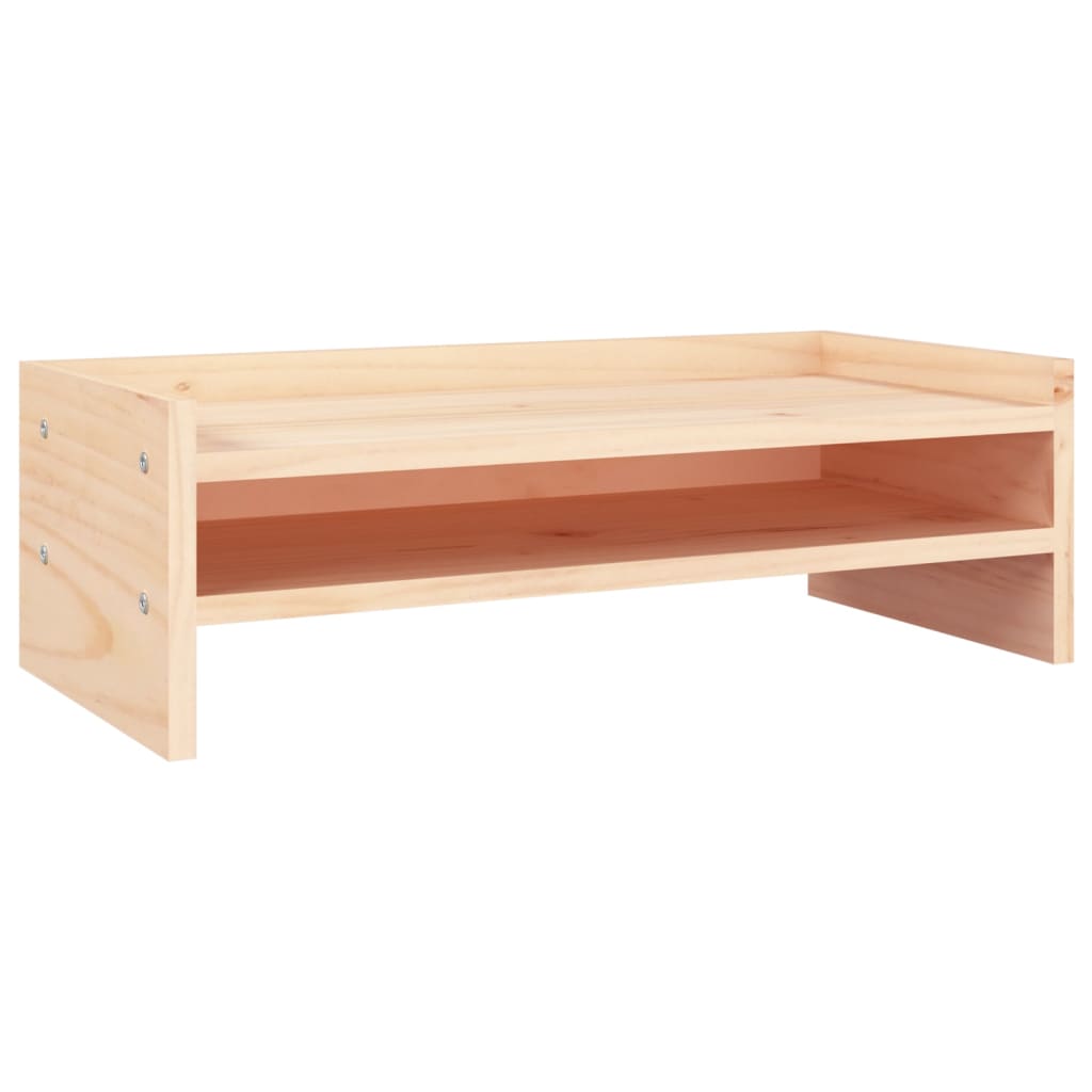 Vidaxxl Monitorständer 50x24x16 cm massives Kiefernholz