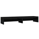 Vidaxl Monitor Standard 100x24x16 cm Solid Pine Black