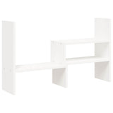 Vidaxx Monitorständer (39-72)x17x43 cm massives Kiefernholz weiß