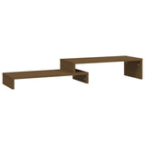VidaXL Monitorständer (52-101)x22x14 cm Kiefernholz honigbraun