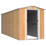 SHED JARDINE VIDAXL 192X523X223 CM GALVANISÉ ACI